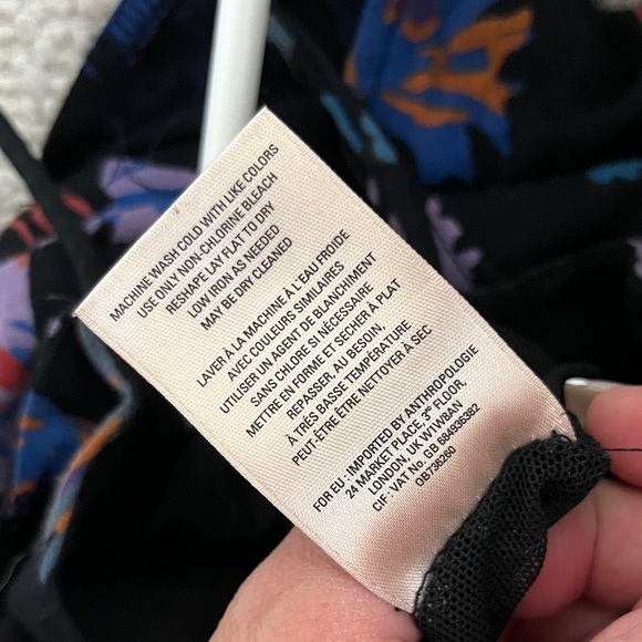 Anthropologie Moulinette Soeurs Floral Willa Tie Waist Romoer Jumpsuit - Picture 7 of 8